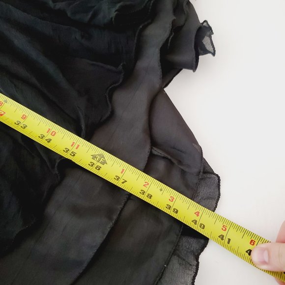 Vintage Nipon Elegant Black Sequin Dress - Picture 11 of 12